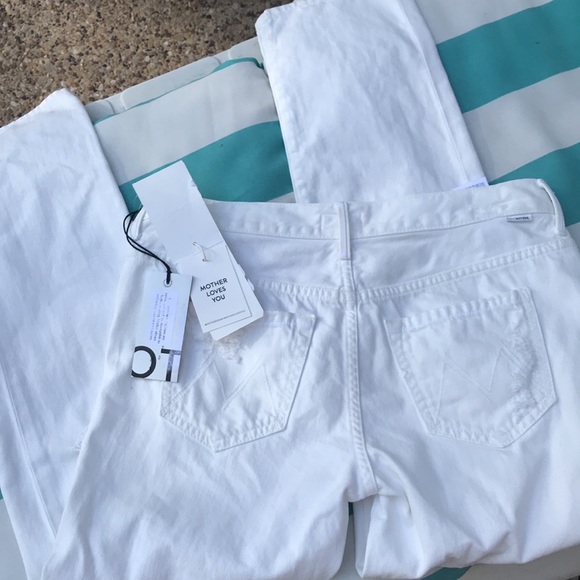 NWT Mother The Loosey in White Size 25 - Picture 11 of 11
